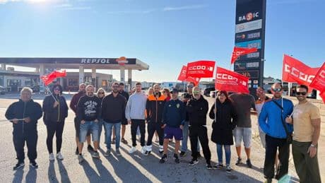 Huelga en la gasolinera de Guadalajara donde "los insultos y maltrato son la norma", según CCOO