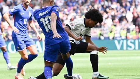 Mbappé consuela a Francia en la Liga de Naciones