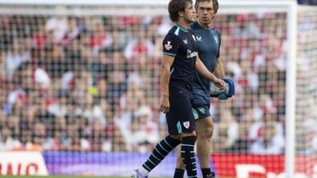 Continúa la plaga de lesiones en el Athletic: Unai Gómez se pierde el primer partido de Liga