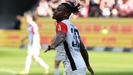 Michy Batshuayi'nin golü Eintracht Frankfurt'a yetmedi!