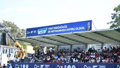 Başkan Akın, Kurtdere Er Meydanı’nı güzelleştirmeye devam edecek