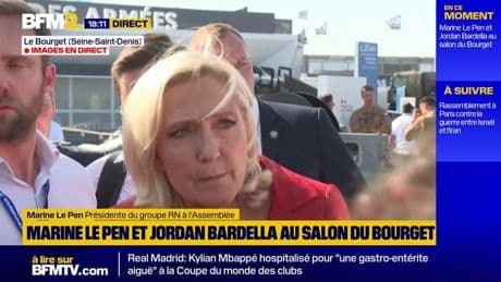 RN: Marine Le Pen réagit à l'enquête mettant en cause Caroline Parmentier sur des propos racistes