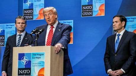 Au sommet de l'Otan, « Trump a obtenu une victoire symbolique sur les dépenses militaires »