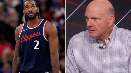 Clippers owner Steve Ballmer furiously denies Kawhi Leonard scandal and claims he was 'conned' amid NBA probe into alleged secret $28m payment