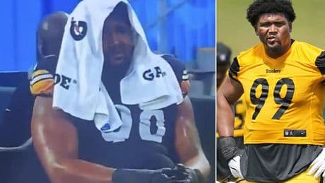 Steelers rookie Derrick Harmon left close to tears as he suffers devastating setback before new season