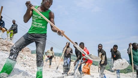 Congo's coltan miners dig for world's tech — and struggle regardless of who is in charge