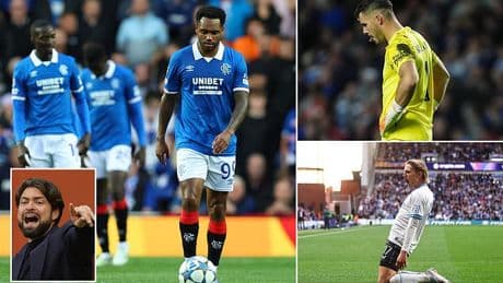 This was a train wreck. An absolute horror show of a performance from Rangers. The atmosphere at Ibrox turned toxic...