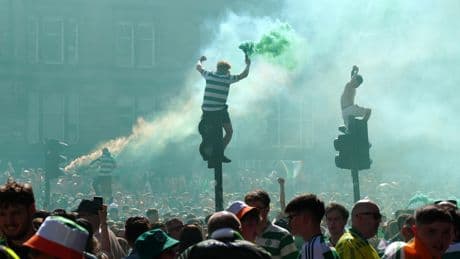 Total of 20 arrests made following Celtic title celebrations