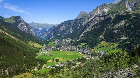 Panic in France as huge glacial lake threatens to flood pretty village