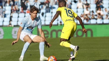 El Celta aprovecha la inferioridad y el mal momento del Villarreal