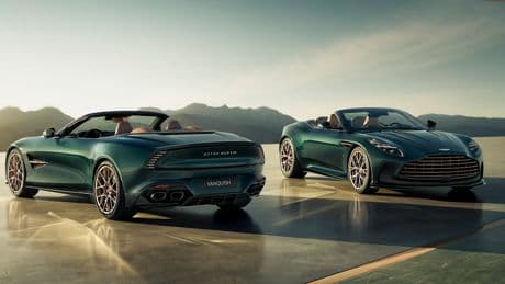 Aston Martin DB12 e Vanquish Volante, due serie speciali per festeggiare i 60 anni