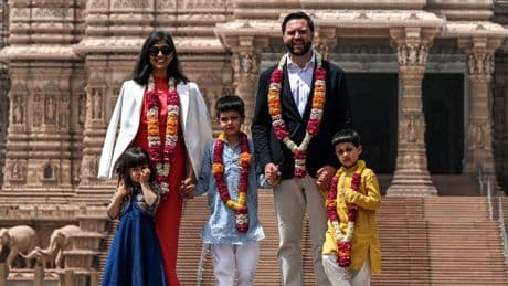 JD Vance and his family arrive in India after Trump called country 'big abuser' on trade