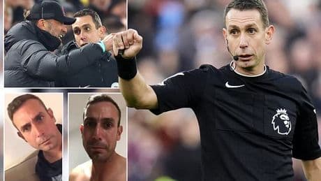 Sacked Premier League referee David Coote takes on surprise new role - seven months after he was axed after videos emerged of him snorting powder and insulting Jurgen Klopp