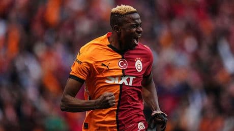 Galatasaray tarihine geçti! Victor Osimhen'den kariyer rekoru