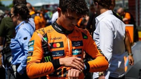 McLaren tiene un problema con Lando Norris