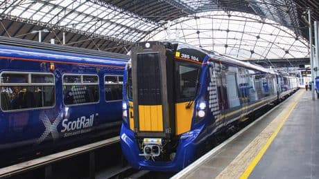 Couple caught in sex act on Glasgow train investigated by police