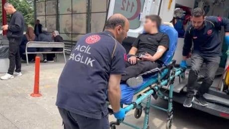 Samsun'da 4 öğrenci hastanelik oldu