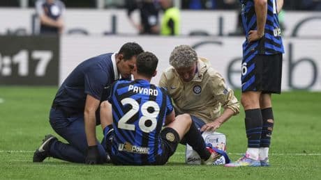 Más problemas para el Inter: Pavard se lesiona a tres días de jugar ante el Barça