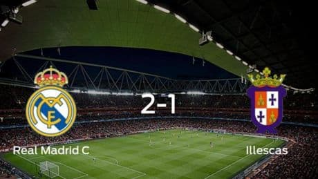 El Real Madrid C se lleva tres puntos tras vencer 2-1 al Illescas