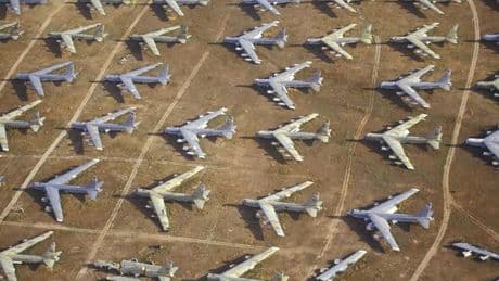 Satellite images show US bombers stationed within striking distance of Iran