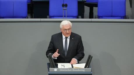 Bei Kriegs-Gedenken - Steinmeier wirft Trump „Wertebruch“ vor