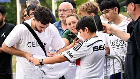 Orkun Kökçü, Beşiktaş'ın Avusturya kampına katıldı!