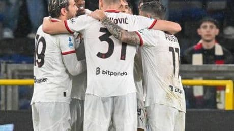 Il Milan vince a Marassi contro un Genoa eccezionale