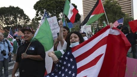 Los Ángeles:  "Esto parece una guerra"