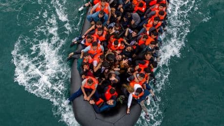 How many migrants are estimated to work illegally in UK – compared with Europe