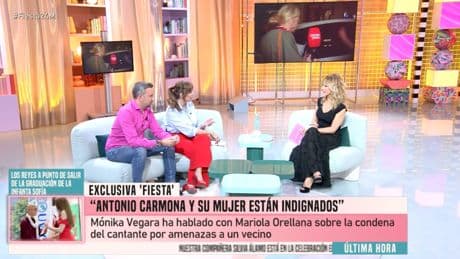 Mariola Orellana, sobre el conflicto de Antonio Carmona con un vecino: &quot;Llevamos diez años de infierno&quot;
