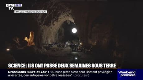 "L'esprit est relaxé": 17 personnes volontaires dans une grotte pendant deux semaines pour une expérience scientifique