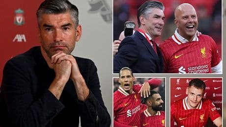 Inside Richard Hughes' first year at Liverpool: Anfield chief arrived with daunting to-do list... but here's how club's 'stubborn' mastermind wooed Slot, kept hold of Salah and Van Dijk and squeezed £10m out of Real Madrid for Alexander-Arnold