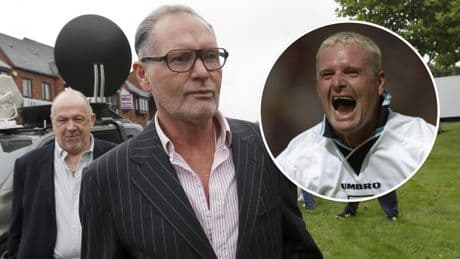Gascoigne acabó en la UCI tras ser hallado semiinconsciente en su casa: preocupación por su salud al sufrir un colapso