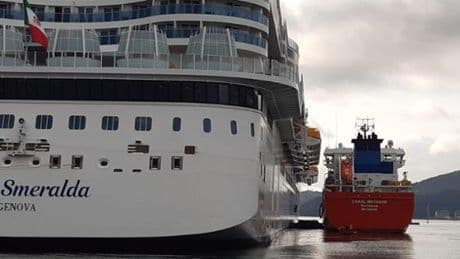 Energia elettrica da terra e gas, la rotta green per ridurre le emissioni delle navi