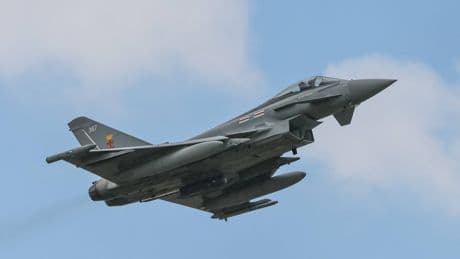 Cazas británicos interceptan 15 aeronaves rusas en Polonia en menos de una semana