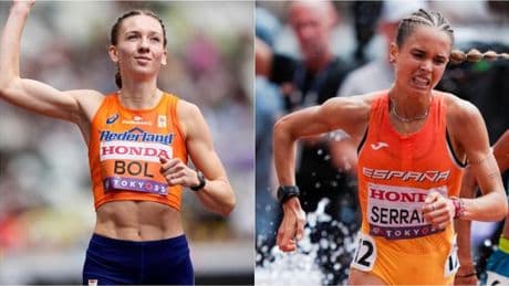 Femke Bol trota en las series y Marta Serrano da otro gran paso adelante