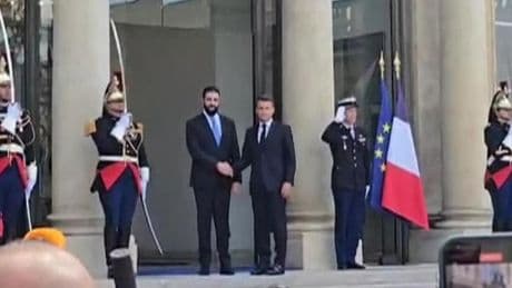 Son dakika haberi: Sadece CNN TÜRK'te: Şara Elize'de! Suriye Lideri, Macron ile görüşüyor