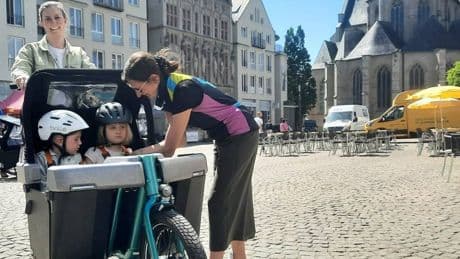 Cargobike Roadshow in Wesel: Worauf man beim Kauf eines Lastenrades achten sollte