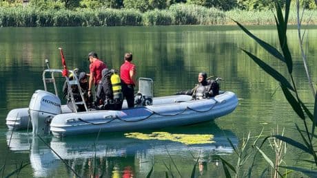 Bolu'da gölette kaybolan genç için arama çalışması başlatıldı