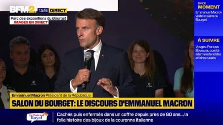 Emmanuel Macron annonce un prochain "sommet international de l'Espace" en France en 2026