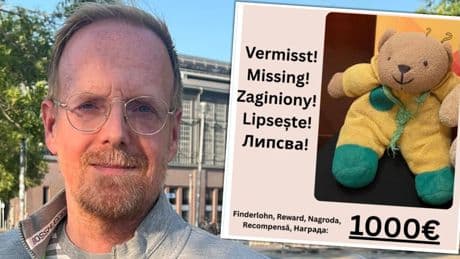 1000 Euro Finderlohn!  - Marcus (45) sucht seinen Teddy