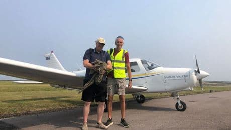 Football fans' 800-mile round trip in rented plane to watch non-league game in Cornwall