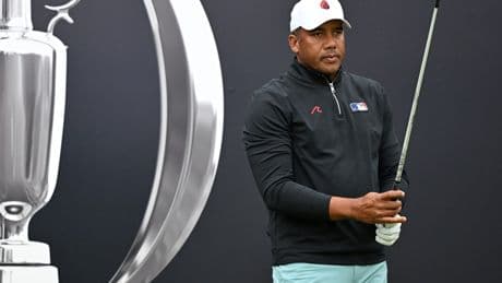 The Open star who learned to play golf with a broom handle can’t go back to his homeland over threats to his life