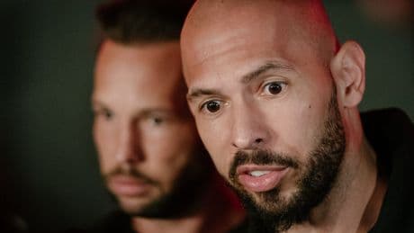 Andrew Tate and brother Tristan charged with rape and human trafficking in UK