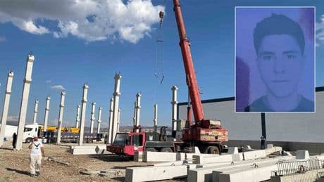 Ankara'da iş kazası! Vinç halatı koptu 20 yaşındaki işçi hayatını kaybetti
