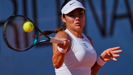 Emma Raducanu’s partnership with coach Mark Petchey ‘working pretty well’