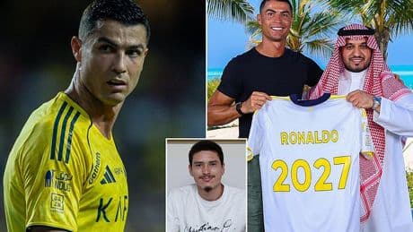 Saudi Arabia 'put FOUR clubs including Cristiano Ronaldo's Al-Nassr up for sale' just months after Portugal icon signed new £492m contract - amid plans to 'slow down spending'