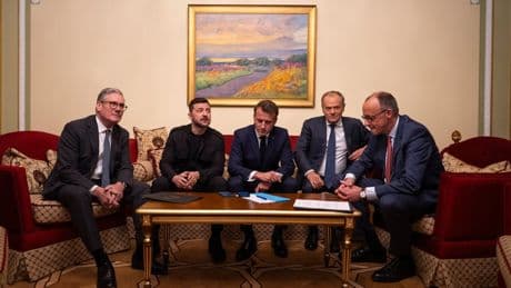 Ukrainian president welcomes Russian overtures, but says ceasefire must come before peace talks