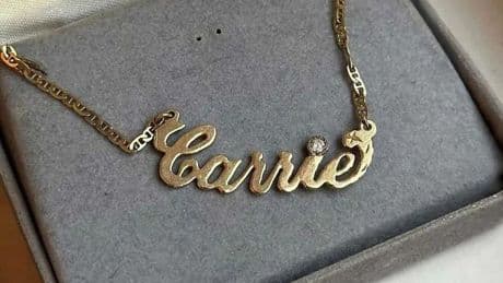 And Just Like That brings back the iconic Carrie nameplate necklace – here’s where to shop your own