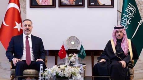 Dışişleri Bakanı Fidan Suudi mevkidaşı ile görüştü